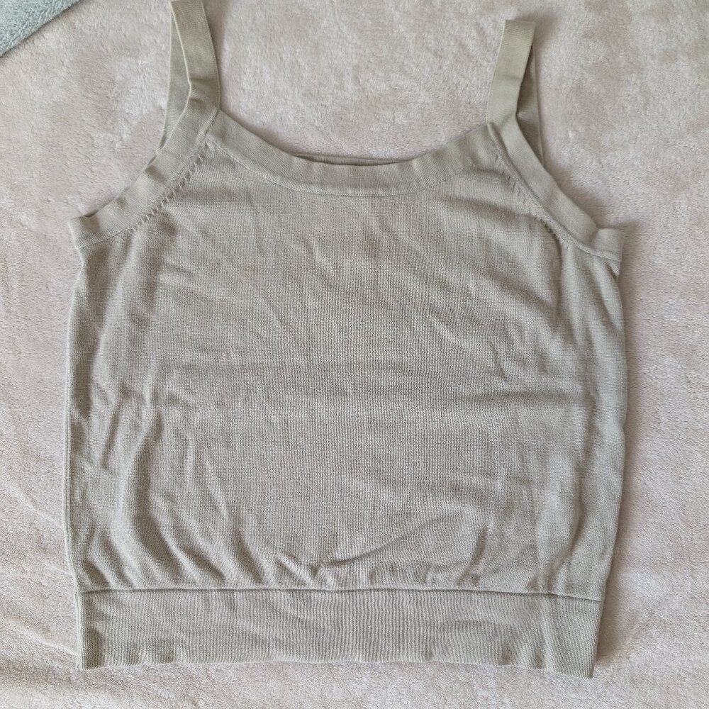 3/$30 Vintage 100% cotton knit tank